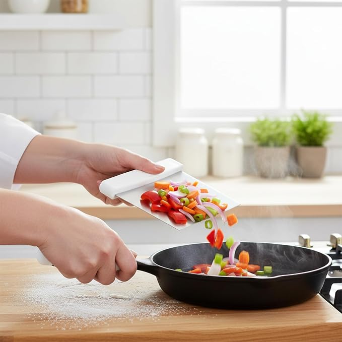 Stainless Steel Dough Cutter and Bench Scraper - Image 2