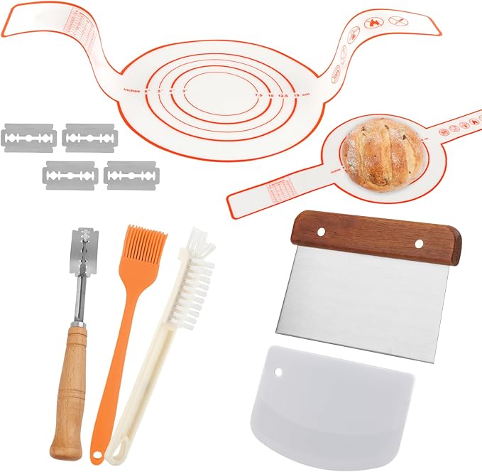 Bread Making Tools and Baking Supplies Sets, Danish Dough Whisk - Image 8