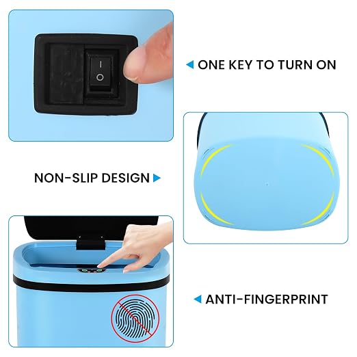 13 Gallon Trash Can | 50L Sensor Automatic Kitchen Trash Can - Image 4