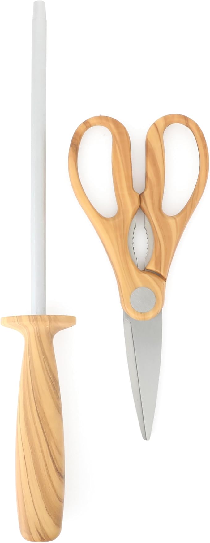 Martha Stewart Austenwood 15-Piece Knife Block Set, German Stainless Steel - Image 6