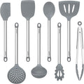 8 PCS Cooking Utensils Set, Vayvnt Silicone Kitchen Spatula Set by Vayvnt