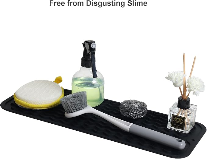 ZLR Silicone Sponge Holder & Sink Caddy Tray - Image 8