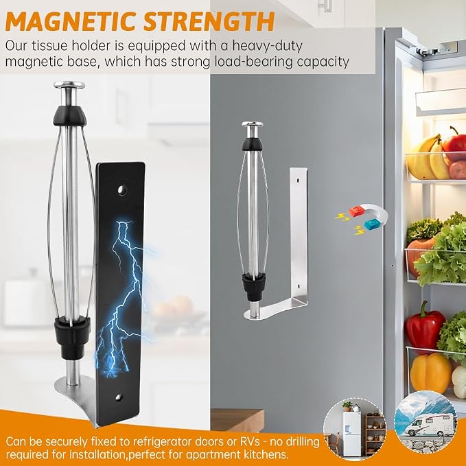 Magnetic Paper Towel Holder - Image 6