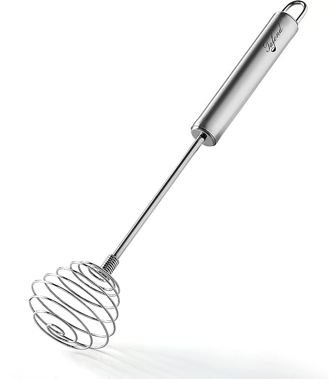 Whisk, Stainless Steel Spring Whisk, Balloon Whisk Egg Beater - Image 8