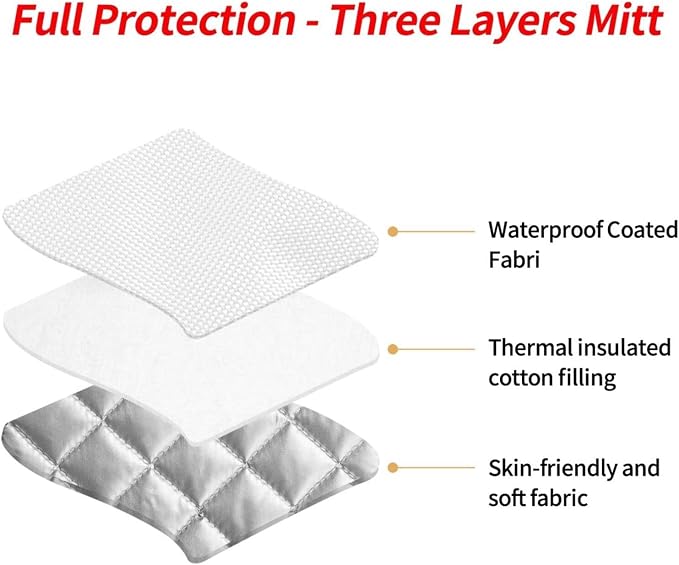 Vintage Coffee Themed Oven Mitts Heat Resistant, Vintage Pot Holder and Oven - Image 8