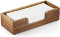Paper Towel Dispenser Countertop, Burnt Wood Bathroom Paper Towel Holder by Bivvclaz
