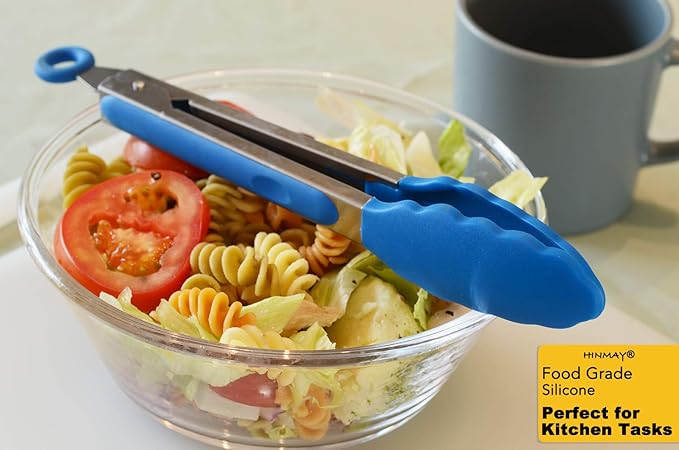 HINMAY 9-Inch Cooking Tongs - Image 6