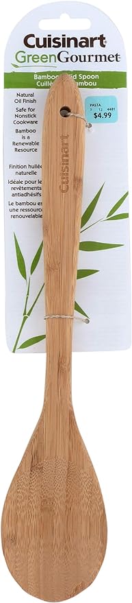 Cuisinart GreenGourmet Bamboo Solid Spoon by Cuisinart