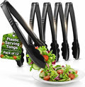 Plastic Tongs for Serving 9 Inch by JoyServe