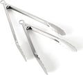 Martha Stewart Richburn 2-Piece Stainless Steel Tongs Set – 12-Inch and 9-Inch by MarthaStewart
