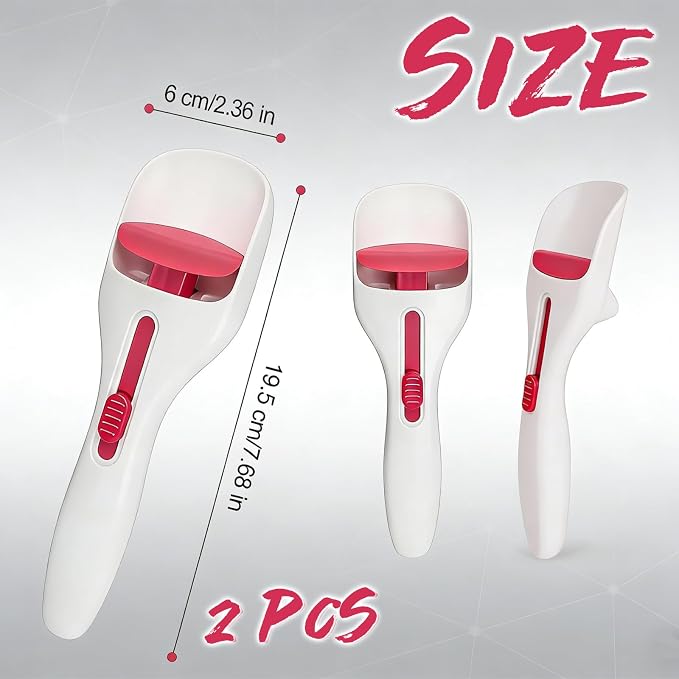2pcs Pink Pastry Scoop Batter Dispenser - Image 2