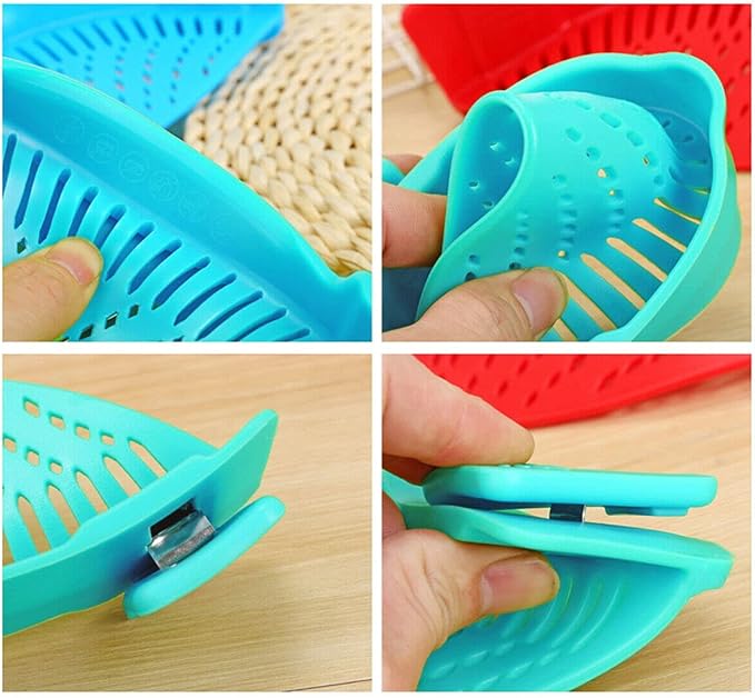 2 Pcs Clip on Strainers, Pot Strainer - Image 5