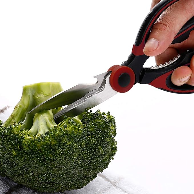 Kitchen Shears, Acelone Premium Heavy Duty Shears Ultra Sharp Stainless Steel - Image 6