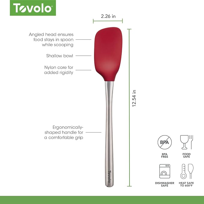 Tovolo Spoon Spatula Spoonula - Image 4