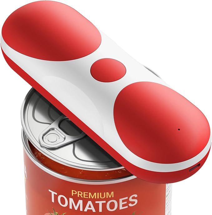 Electric Can Opener, One-Touch Automatic Can Opener, USB Rechargeable Electric by Aiorber