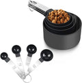 Plastic Measuring Cup & Spoon Set – 8-Piece by Unknown