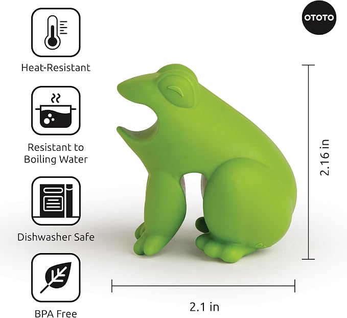 OTOTO New HopTop Frog Spoon Holder - Image 5
