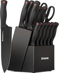 Knife Set, Astercook 15 Pieces Knife Sets by Astercook