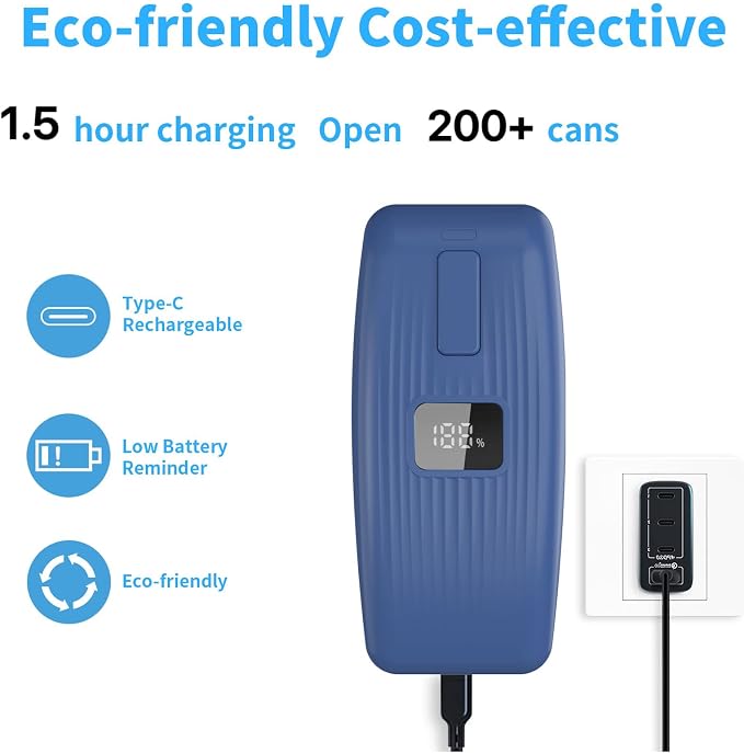 Electric Can Opener – USB Rechargeable - Image 3