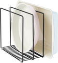 mDesign Steel Storage Tray Organizer Rack by mDesign