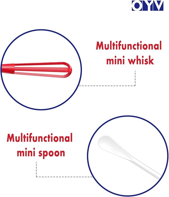 OYV American Colors Mini Whisk Set, 8.5 in Mini Whisks - Image 3
