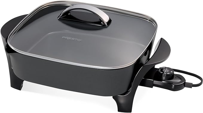 Presto 07117 12" Electric Skillet by PRESTO