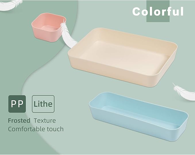 Large Size Plastic Desk Drawer Organizers - Image 3