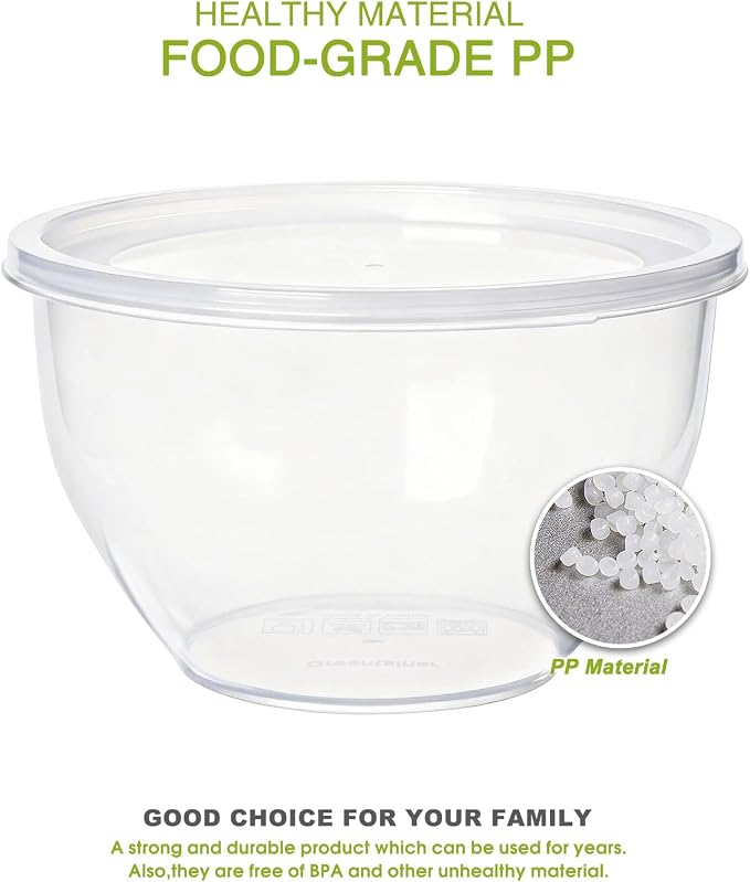 Greentainer Plastic Mixing Bowls - Image 7