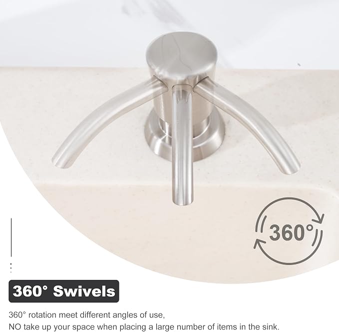 GAGALIFE Built in Sink Soap Dispenser or Lotion Dispenser - Image 8