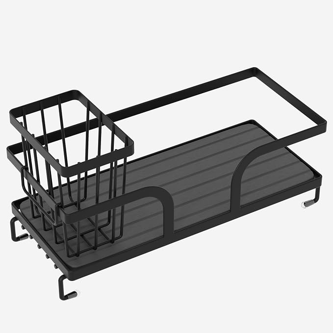 Sponge Holder for Kitchen Sink Caddy, Sink Caddy Organizers - Image 7