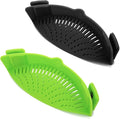 2 Pcs Clip on Strainer, Pot Strainer by Qiunizadila