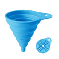 Funnels for Kitchen Use, Food Grade Silicone Collapsible Kitchen Funnel by ANNIOCA