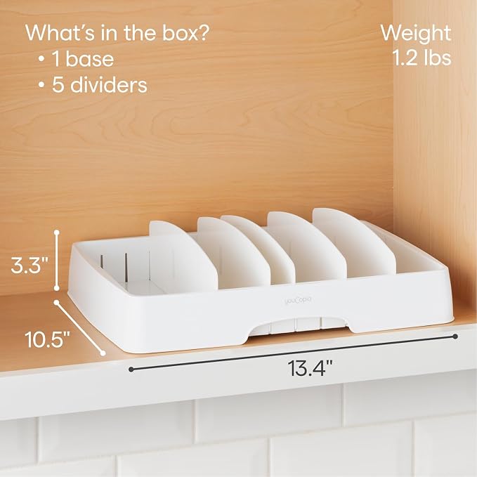 YouCopia StoraLid Food Container Lid Organizer - Image 3
