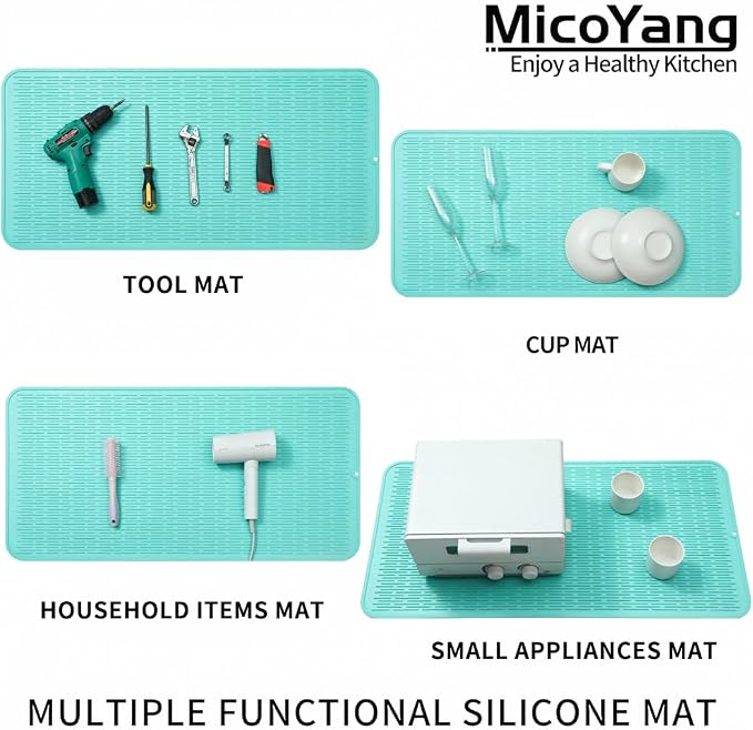 MicoYang Silicone Dish Drying Mat - Image 4
