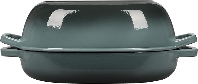 EDGING CASTING Enameled Cast Iron Oval Dutch Oven Pot - Image 8
