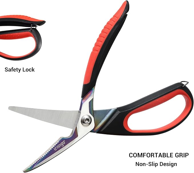 LIVINGO Heavy Duty Kitchen Scissors - Image 4
