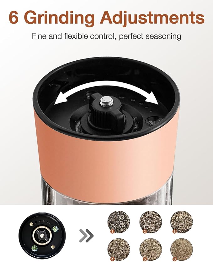 Gravity Electric Salt and Pepper Grinder Set - Image 5