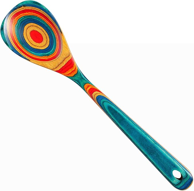 Totally Bamboo Baltique Montego Bay Collection 12-1/2" Wooden Cooking Spoon by TotallyBamboo