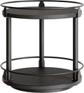 YATINEY Lazy Susan Organizer, Rotating Spice Rack, 2 Tier Spice Turntable by Yatiney