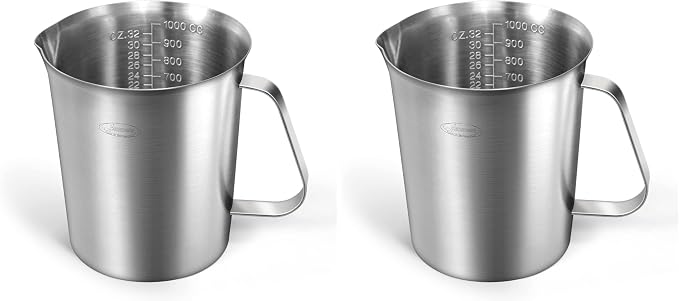 Newness Measuring Cup, Stainless Steel Measuring Cup by Newness