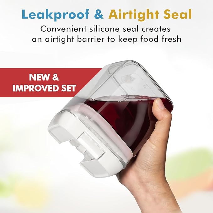 Shazo 9 PC Airtight Food Storage Containers - Image 2