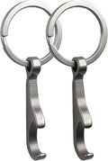 Titanium Bottle Opener, Small Keychain Beer Bottle Opener Can Opener by SHEICAP