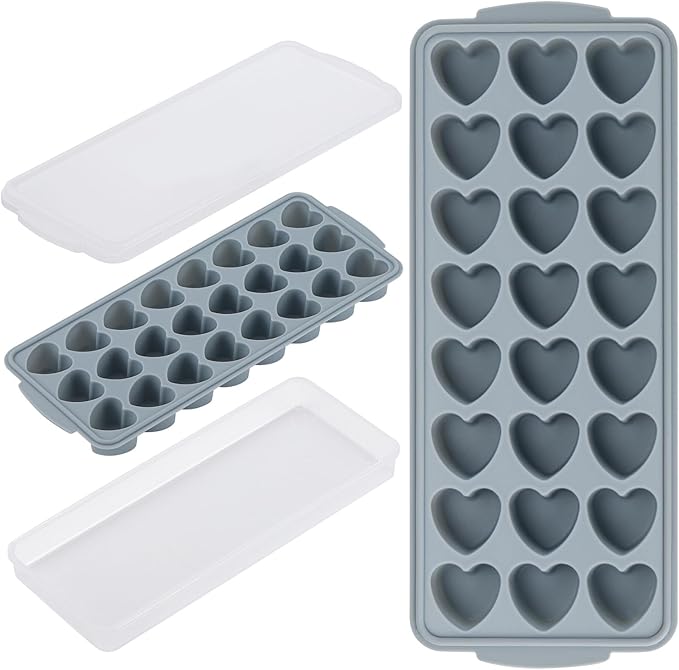 Heart Shaped Ice Cube Trays by BTYMS