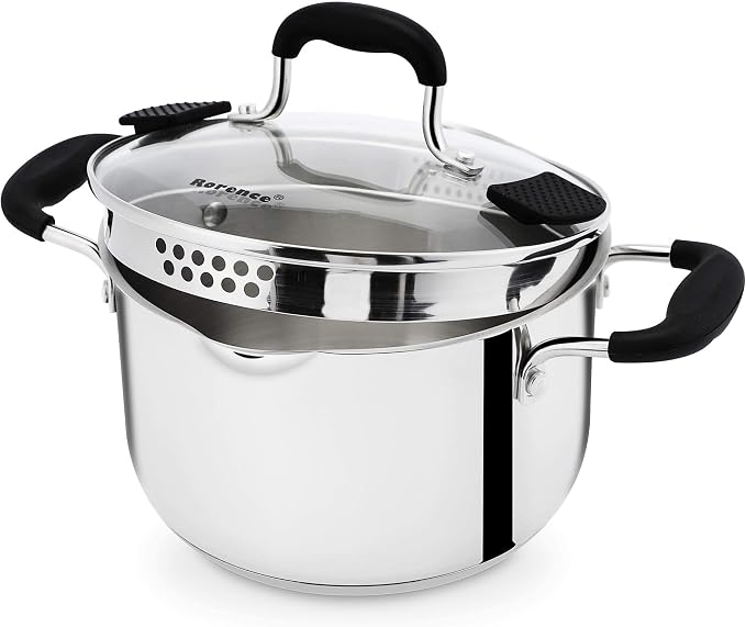 Rorence Stainless Steel Stock Pot by Rorence