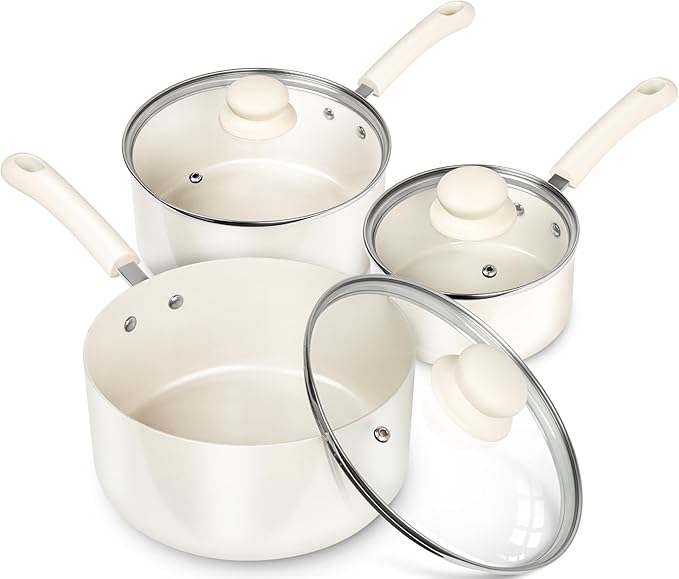 MICHELANGELO Nonstick Saucepan by Michelangelo