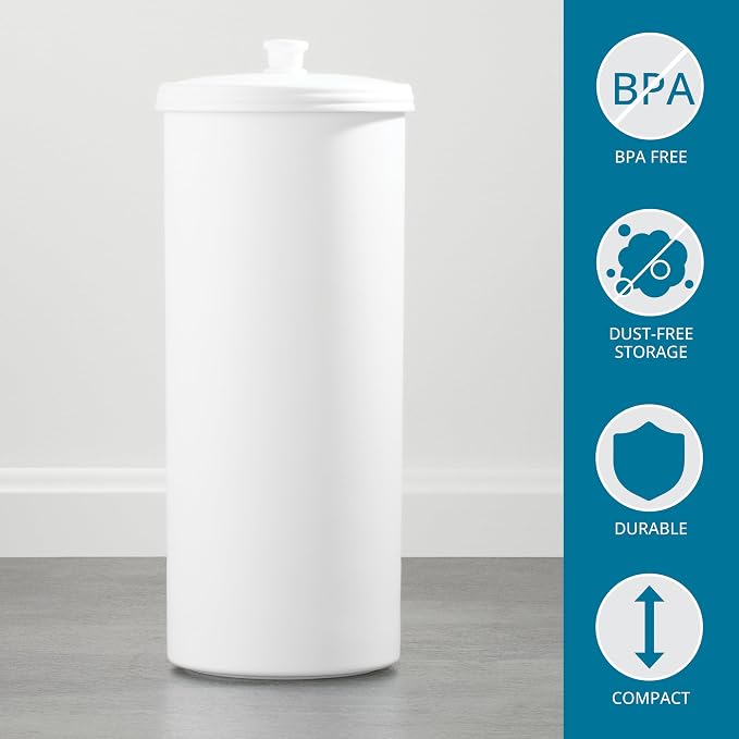 iDesign Freestanding Bathroom Toilet Paper Storage Holder - Image 6