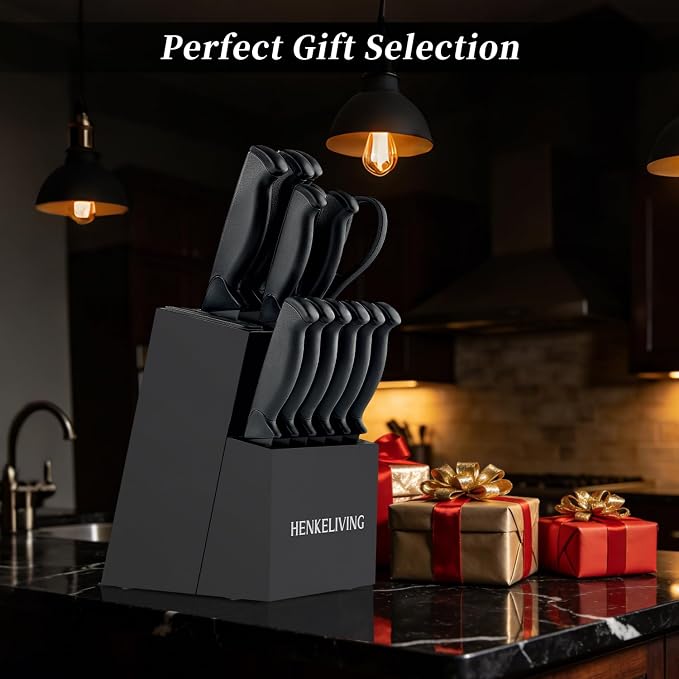 Knife Set, 14-Piece Kitchen Knives Set - Image 5