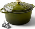 Miereirl 4.5 Quart Enameled Dutch Oven Pot by Miereirl