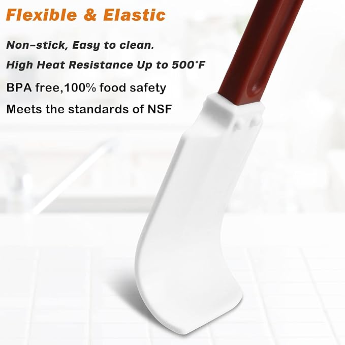 High-Temp Silicone Spatulas - Image 2