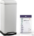 happimess HPM1007A Betty Retro 8-Gallon Step-Open Trash Can by Happimess